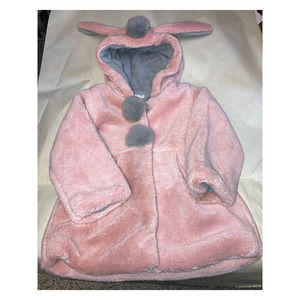 Toddler Winter Coat with Bunny Ears Hood size 18 to 24 Mo  NWT